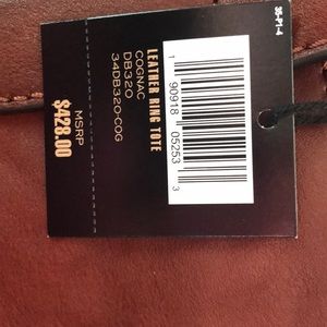 Frye new with tags leather ring tote
